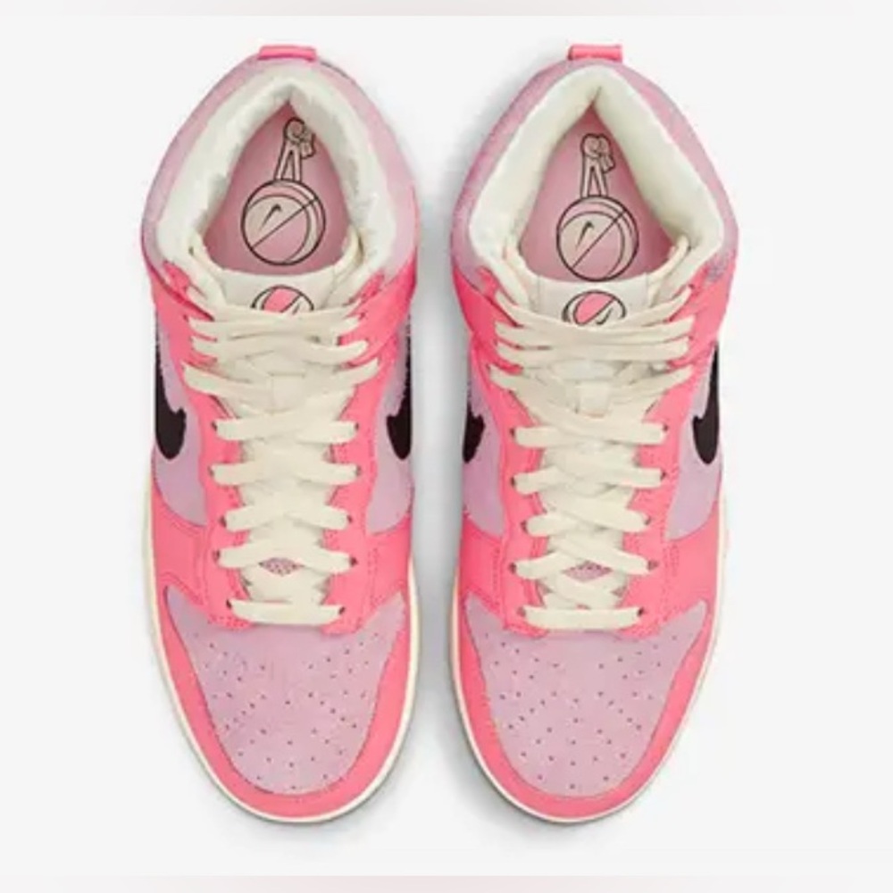 Nike Dunk High Hoops Pack Pink! - Picture 3 of 4